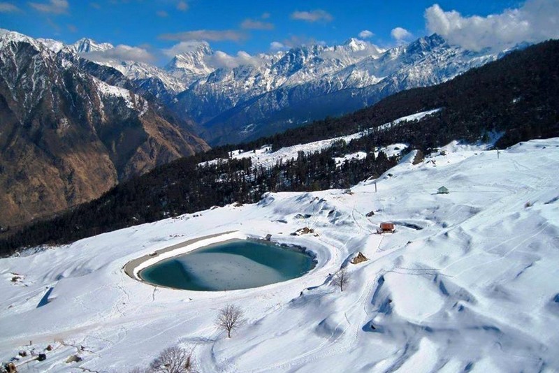 auli artificial lake