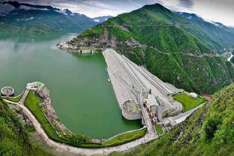 tehri dam images